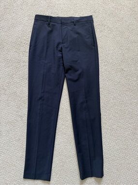 J. Crew Thompson Tapered Dress Pants Dark Navy W29 L32 Men’s Slim Career